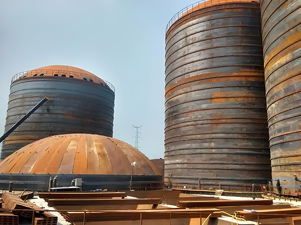 海州焦粉钢板仓